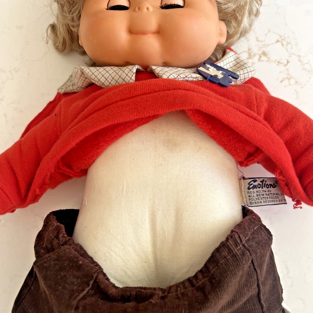 Vintage Emotions Doll Hopscotch Kids 16" Blonde Hair Brown Eyes 1984Mattel - Picture 13 of 16
